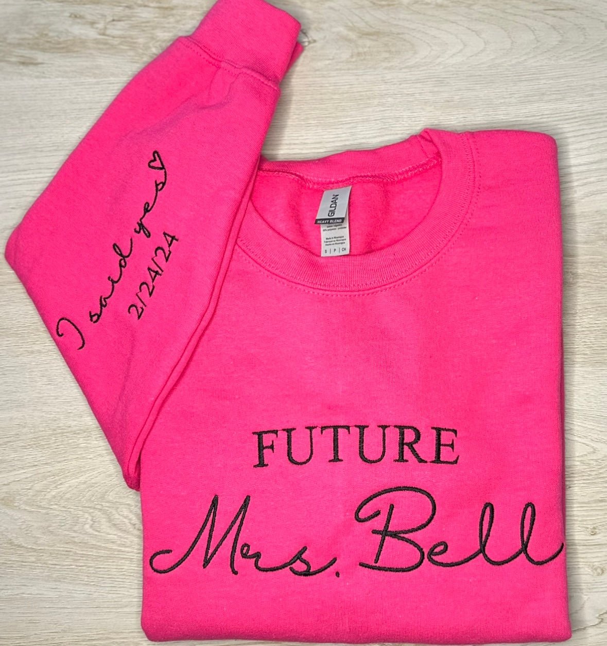 Fiancé Crewneck Sweatshirt - Renea & Co.