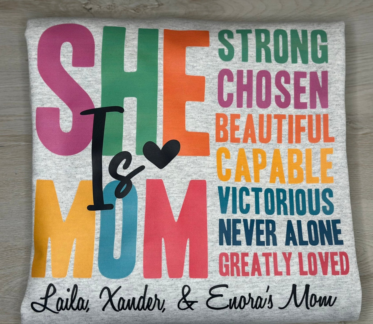 She Is Mom Shirt - Renea & Co.