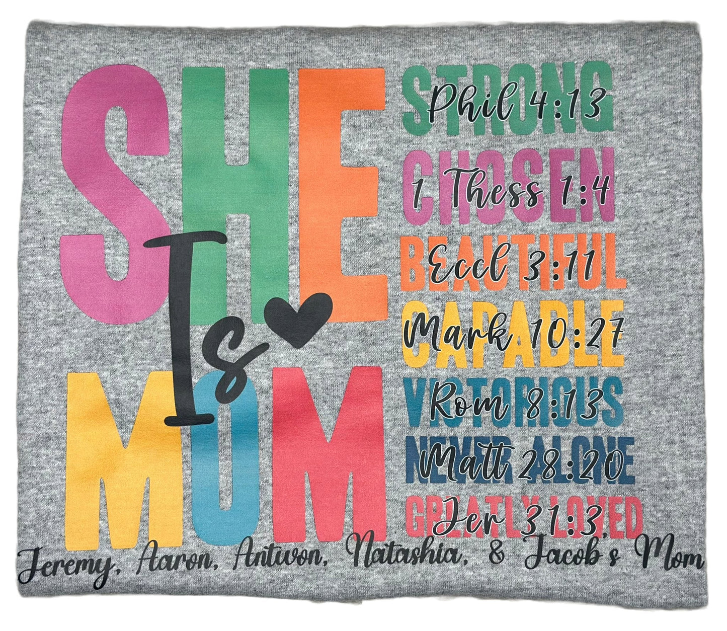 She Is Mom Shirt - Renea & Co.