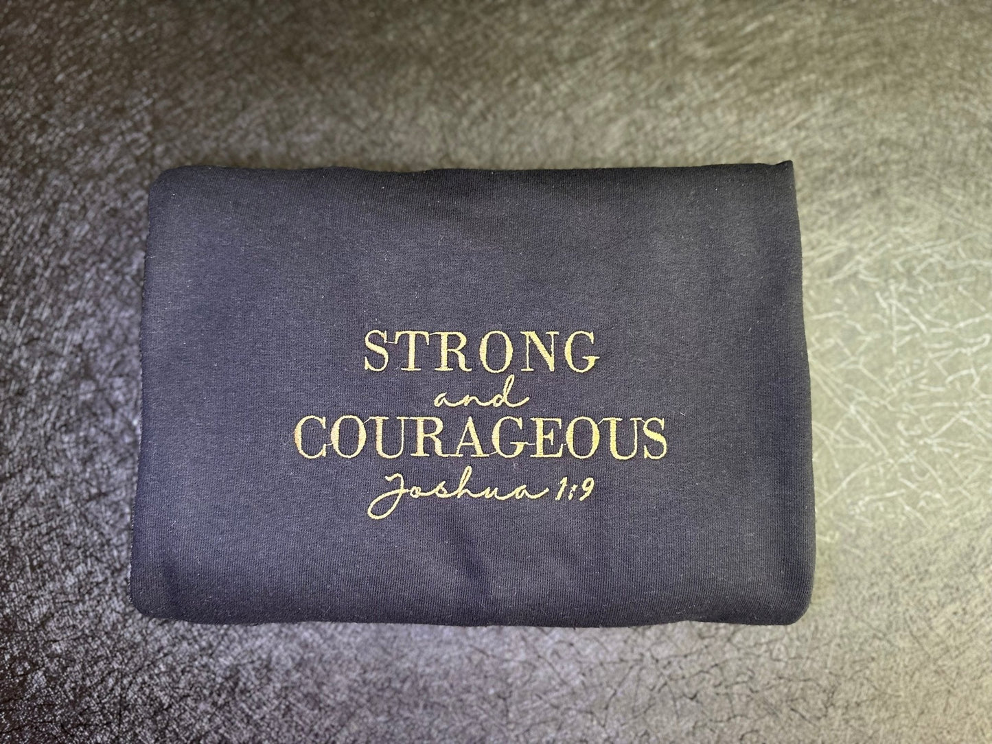 Strong & Courageous Crewneck Sweatshirt - Renea & Co.