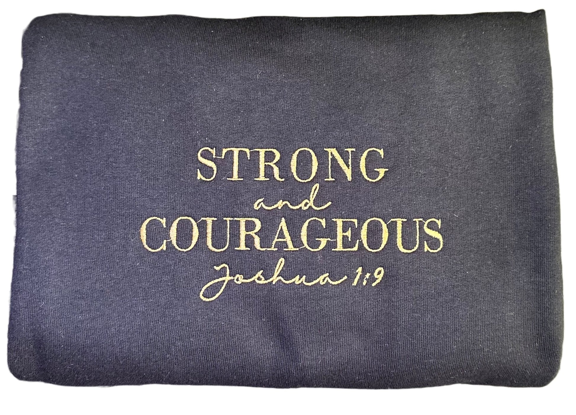 Strong & Courageous Crewneck Sweatshirt - Renea & Co.